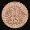 The 75th Birthday of His Majesty King Charles III 2023 &pound;5 Gold Proof Trial Piece - 2