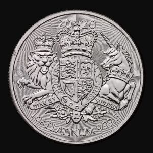 The Royal Arms 2020 1oz Platinum Bullion Trial Piece