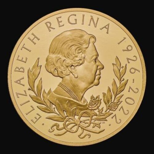 Her Majesty Queen Elizabeth II 2022 1kg Gold Proof Trial Piece