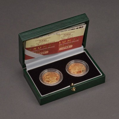 2006 Gold Proof £2 Brunel Two- Coin Set