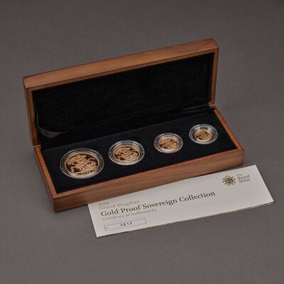 2008 Four Coin Sovereign Set