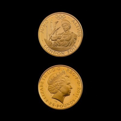 2012 London Olympics Gold Series Higher Juno in Case