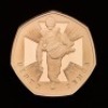 2019 The 50th Anniversary of the 50p Gold Proof Piedfort Five-Coin Set - British Military - 9