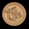 2004 Gold Proof &pound;1 Bridges Scotland