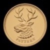 2004 Gold Proof &pound;1 Heraldic Beasts four-coin set