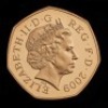 2007 Scouting Centenary Gold Proof 50P - 2