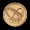 2007 Gold Proof &pound;1 Bridges England