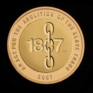 2007 Gold Proof £2 200th Anniversary of the Abolition of the Slave Trade