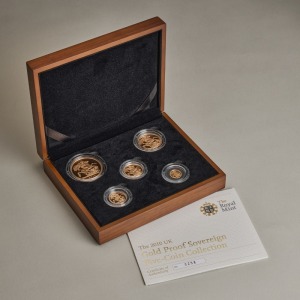 2010 Sovereign Proof Five Coin Set