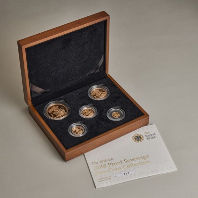 2010 Sovereign Proof Five Coin Set