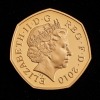 2010 Gold Proof 50P Girl Guiding - 2