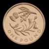 2013 Gold Proof &pound;1 Four Coin Set - Floral - 5