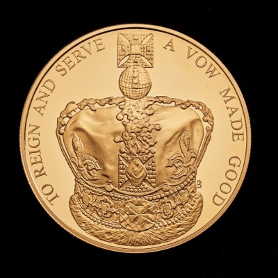 2013 Gold Proof £5 - Coronation 60th Anniversary