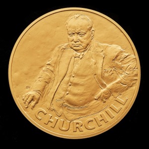 2015 Gold Proof £1000 (Kilo) - Sir Winston Churchill
