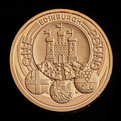 2011 Gold Proof £1 - Cities - Edinburgh