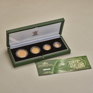 2003 Sovereign Four Coin Set