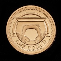 2006 Gold Proof &pound;1 Bridges Northern Ireland