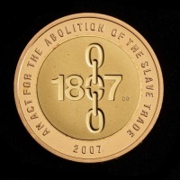 2007 Gold Proof &pound;2 200th Anniversary of the Abolition of the Slave Trade