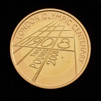 2008 Gold Proof &pound;2 1908 London Olympics Anniversary