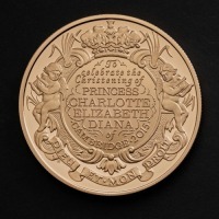 2015 Gold Proof &pound;5 Princess Charlotte Christening