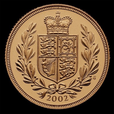 2002 Golden Jubilee Gold Proof Sovereign