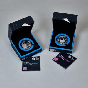 2012 Olympic and Paralympic £5 Silver Proof pair