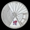 2012 Olympic and Paralympic £5 Silver Proof Piedfort pair - 5