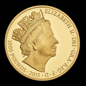 2015 The Longest Reigning Monarch 2015 UK Gold Proof Kilo Coin