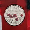 2017 Remembrance Day £5 Silver, Piedfort and BU - 2