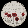 2017 Remembrance Day £5 Silver, Piedfort and BU - 7