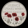 2017 Remembrance Day &pound;5 Silver, Piedfort and BU - 7