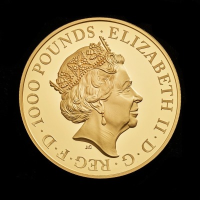 2017 The Queen's Sapphire Jubilee Gold Proof Kilo