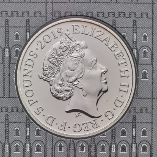 2018 Legend of the Ravens &pound;5 set of Gold, Silver, Silver Piedfort and BU