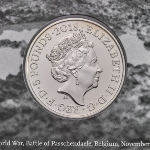 2018 Remembrance Day &pound;5 Silver Proof, Piedfort and BU
