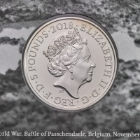 2018 Remembrance Day &pound;5 Silver Proof, Piedfort and BU