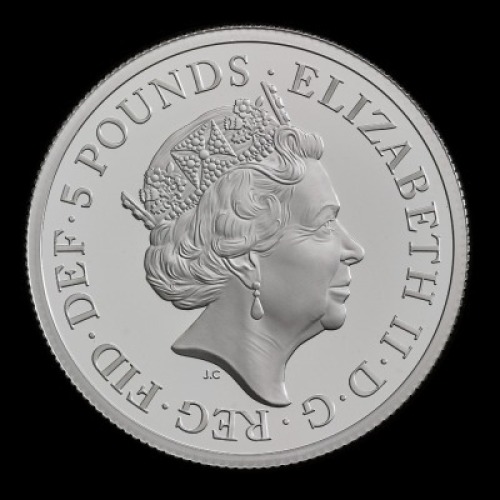 2019 Great Engravers Una and the Lion Silver Proof &pound;5