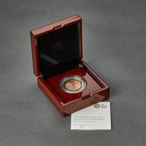 2020 75th Anniversary of the end of World War II Gold Proof £5