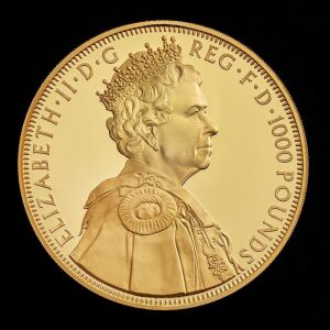 2012 The Queen's Diamond Jubilee Gold Kilo Coin