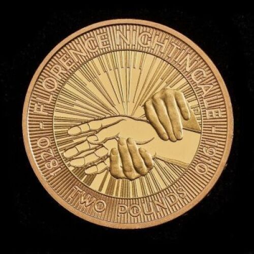 2010 Gold Proof &pound;2 - Florence Nightingale