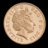 2013 Gold Proof &pound;1 Four Coin Set - Floral - 2