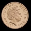 2013 Gold Proof &pound;1 Four Coin Set - Floral - 4