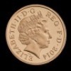2013 Gold Proof &pound;1 Four Coin Set - Floral - 8