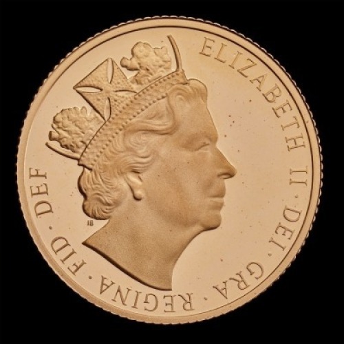 2016 Royal Mint James Butler Gold Proof Sovereign Coin