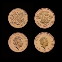 2017 Farewell & Nations of the Crown &pound;1 Gold Proof Two-Coin Set