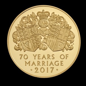 2017 Gold Proof Kilo Platinum Wedding of Elizabeth II