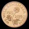 2019 A Century of Remembrance &pound;5 set of Gold, Silver, Silver Piedfort and BU - 3