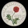 2019 A Century of Remembrance &pound;5 set of Gold, Silver, Silver Piedfort and BU - 7
