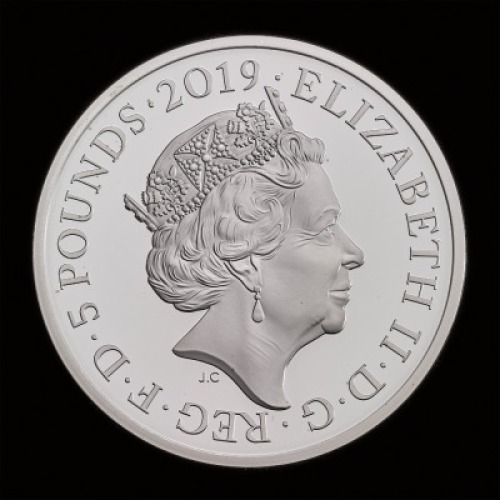 2019 Ceremony of the Keys &pound;5 set of Gold, Silver, Silver Piedfort and BU