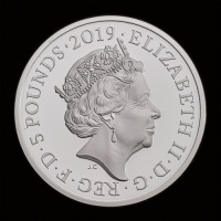 2019 Ceremony of the Keys &pound;5 set of Gold, Silver, Silver Piedfort and BU
