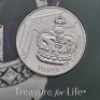 2019 The Crown Jewels &pound;5 set of Gold, Silver, Silver Piedfort and BU - 2